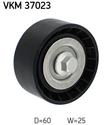 Galet enrouleur de courroie d'accessoire SKF ref. VKM 37023